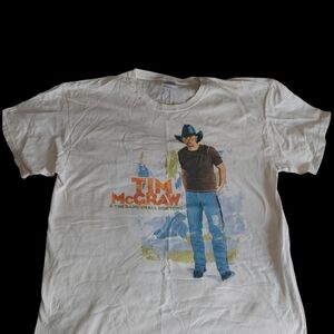 Hanes Heavyweight Tim Mcgrew XL tshirt